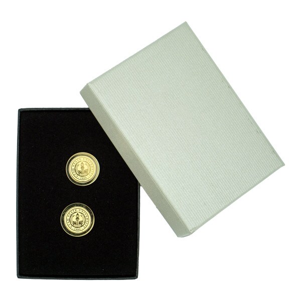 Presidential Seal Cuff Links Gold